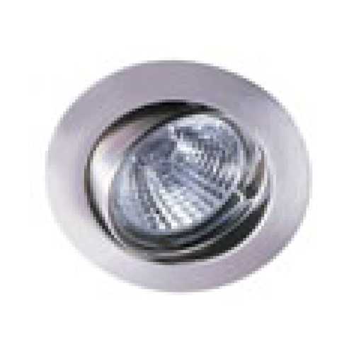 SPOT ORIENTABLE POUR PLAFOND - NICKELÉ BROSSÉ