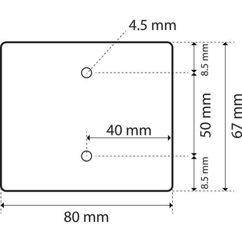 APPLIQUE MURALE GAMAY LED 7W/3000K-560ml