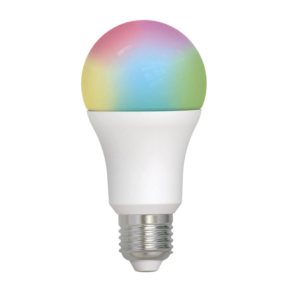 AMPOULE LED RGBW CONNECTE WIFI E27 230V 9,6W 806LM COULEUR VARIABLE