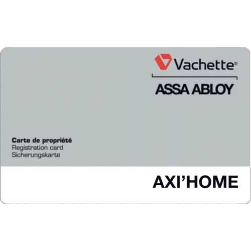 CYLINDRE À BOUTON 30 + 50B AXI'HOME