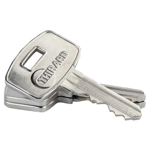 CYLINDRE 40 + 40 LAITON NICKELÉ