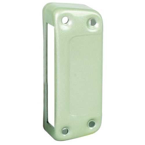 GÂCHE POUR SERRURE DE GARAGE À CYLINDRE POUSSOIR ET BOUTON