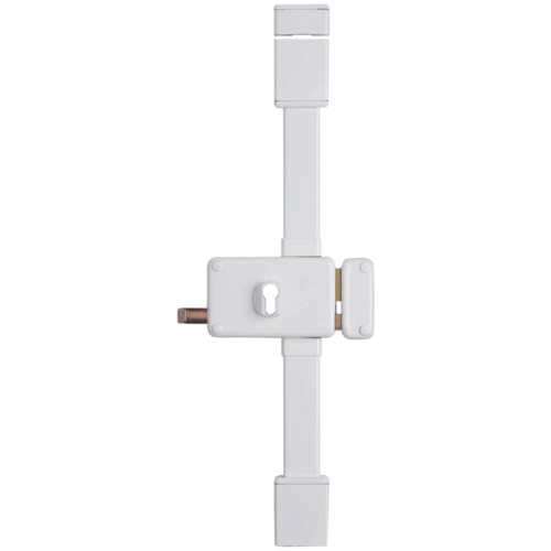 SERRURE APPLIQUE 3 POINTS HORGA DROITE BLANCHE