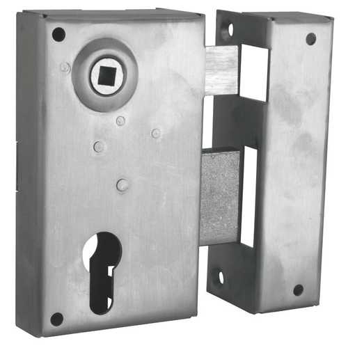 SERRURE INOX VERTICALE À FOUILLOT