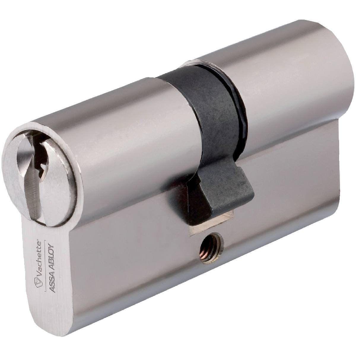 CYLINDRE 30 + 30 LAITON NICKELÉ