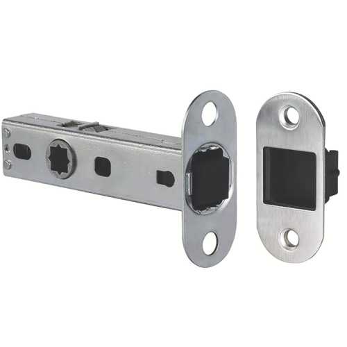 SERRURE À LARDER MAGNÉTIQUE B-LATCH CHROMÉ SATINÉ