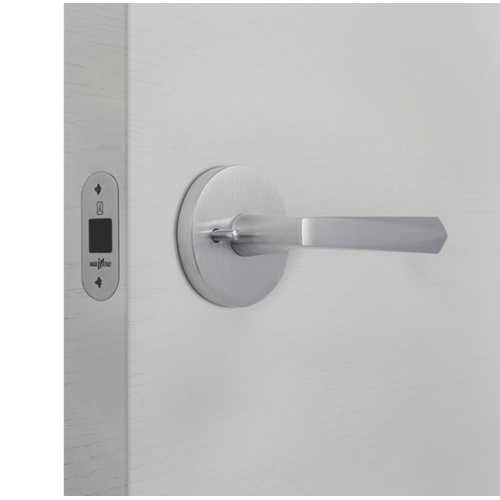 SERRURE À LARDER MAGNÉTIQUE B-LATCH CHROMÉ SATINÉ