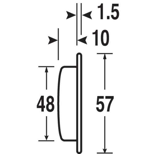KIT POIGNÉE POUR PORTE À GALANDAGE