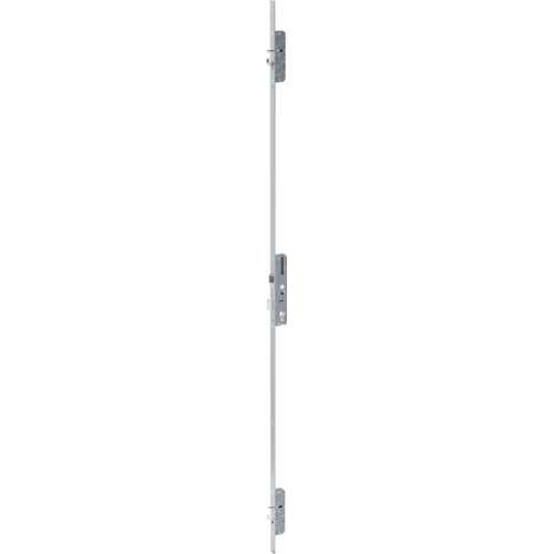 SERRURE 3 POINTS COFFRE 45 MM PÊNES DORMANTS BASCULANTS ET DEMI-TOUR 7765 T.U24