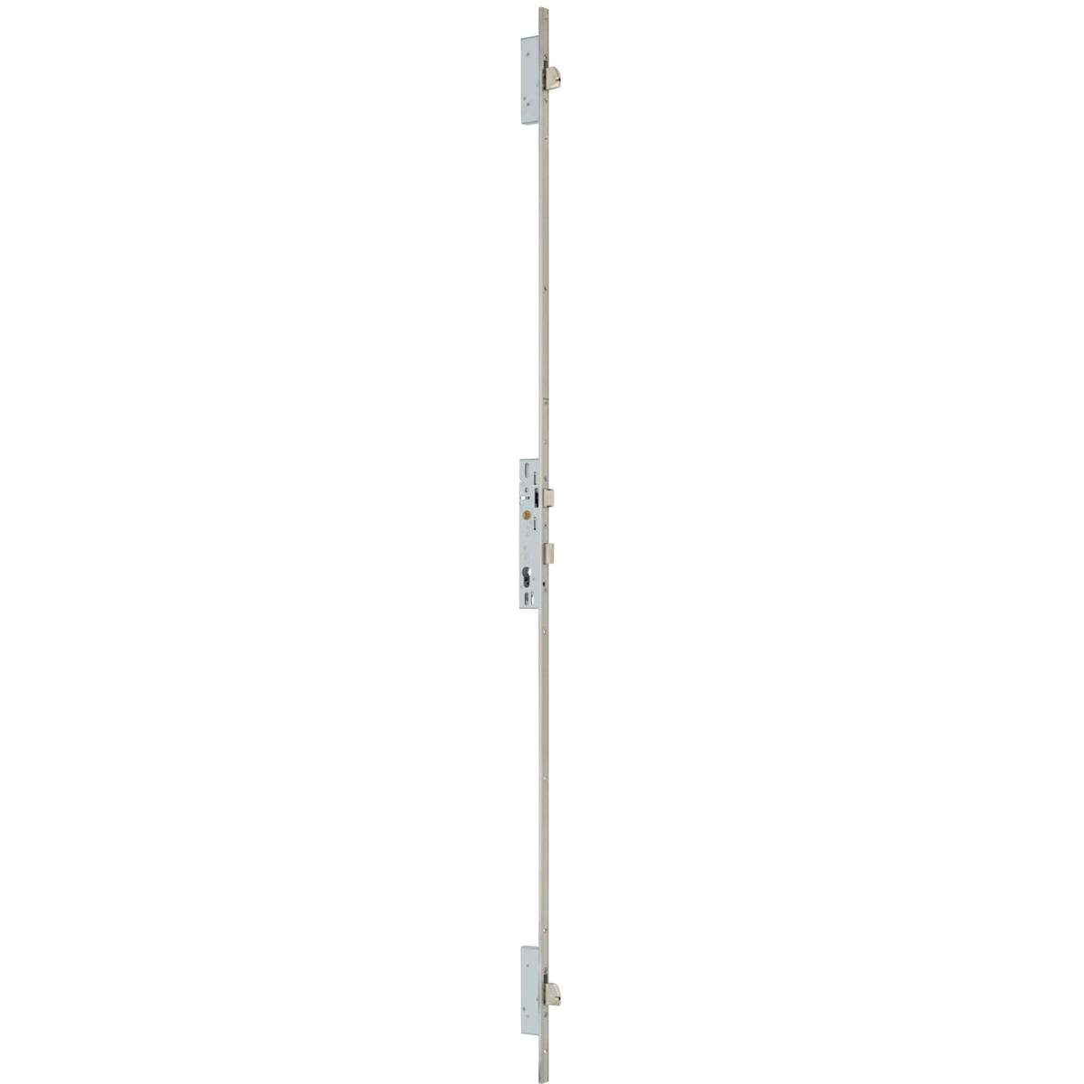 SERRURE 3 POINTS COFFRE 36 MM PÊNES DORMANTS BASCULANTS ET DEMI-TOUR KIFKIF TFK60