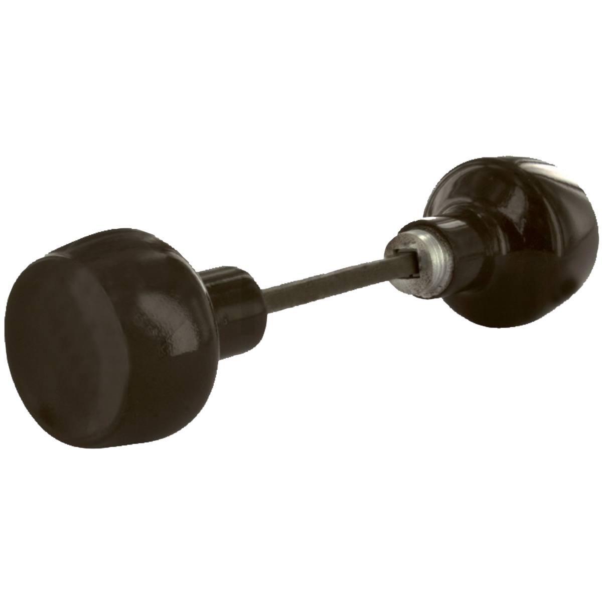 BOUTON DOUBLE C.6x100 MARRON POUR BELUGA/HORGA