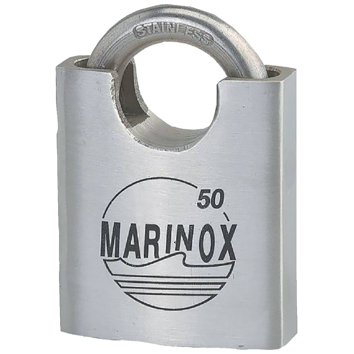 CADENAS HAUTE SÉCURITÉ À ANSE PROTÉGÉE INOX