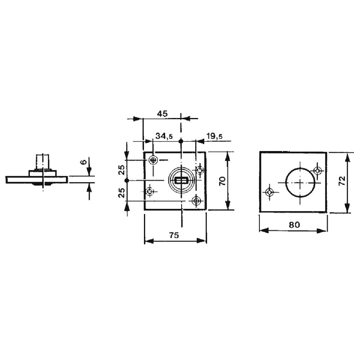 PLAQUE DE PROPRETÉ POUR FAUX PIVOT