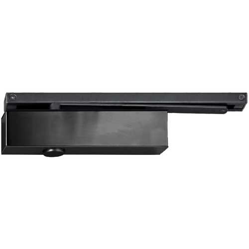 FERME-PORTE AVEC BRAS À COULISSE TS-51 B NOIR 9005