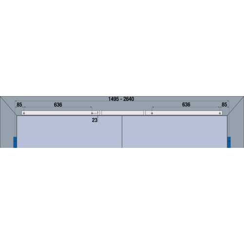 BANDEAU SÉLECTEUR DE FERMETURE SR III NOIR 9005