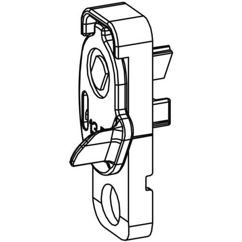 ANTI-FAUSSE MANOEUVRE AXE 13 MM