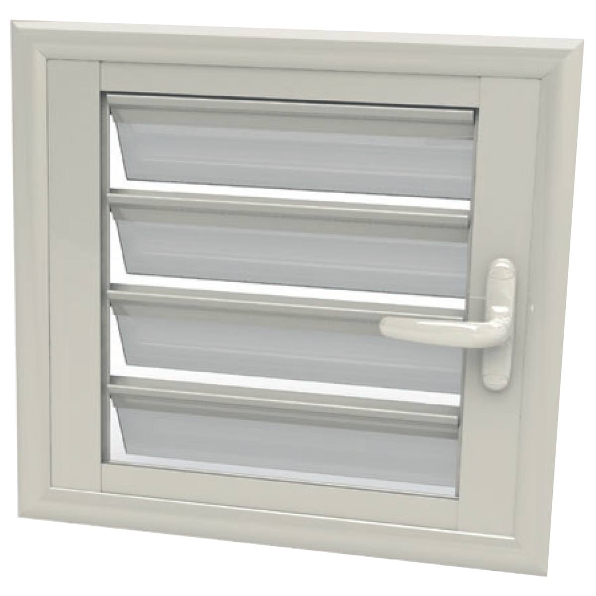 CRÉMONE UNICA BLANC 9010 POUR SYSTÈME JALOUSIE