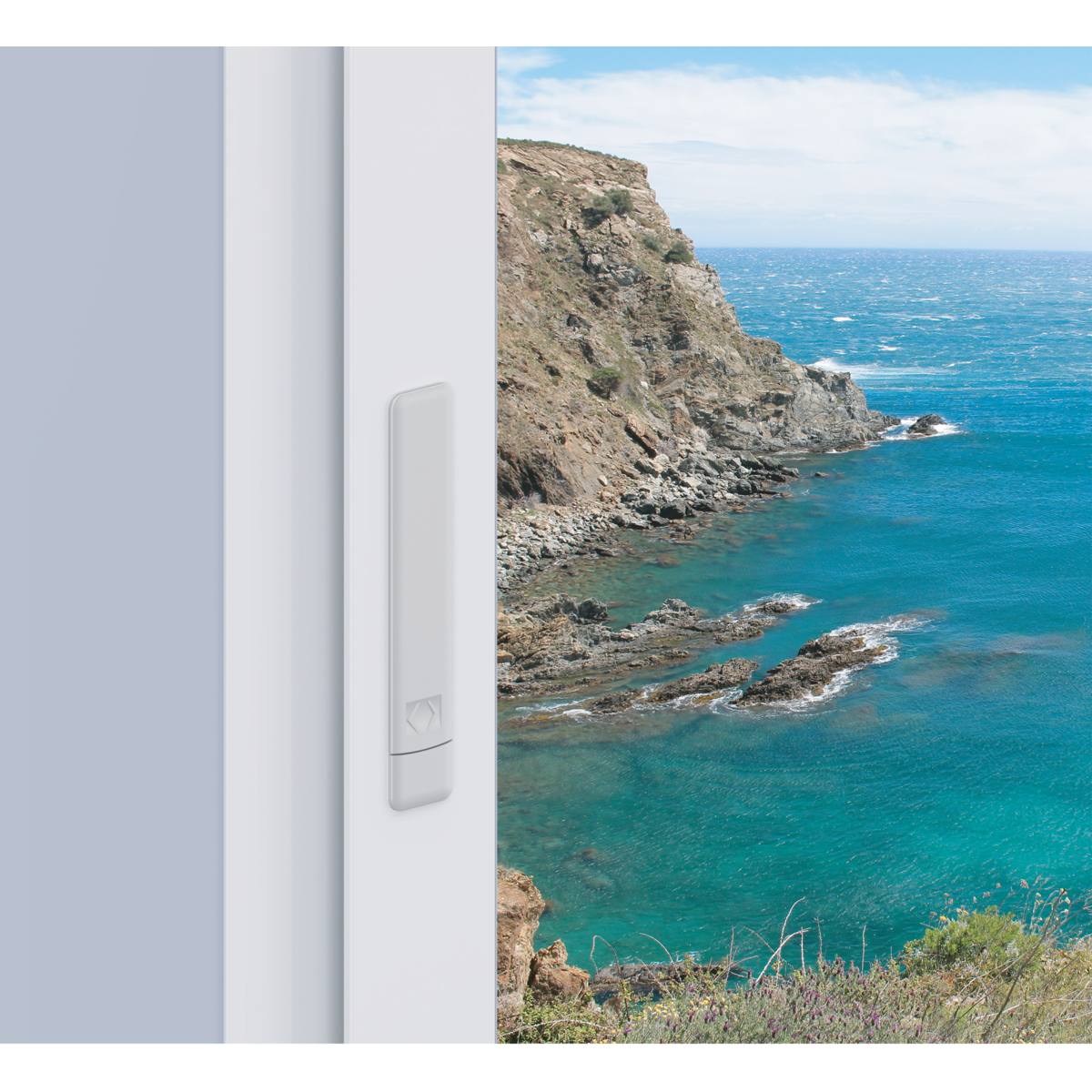 POIGNÉE DE COULISSANT SHADOW BLANC 9016 MAT