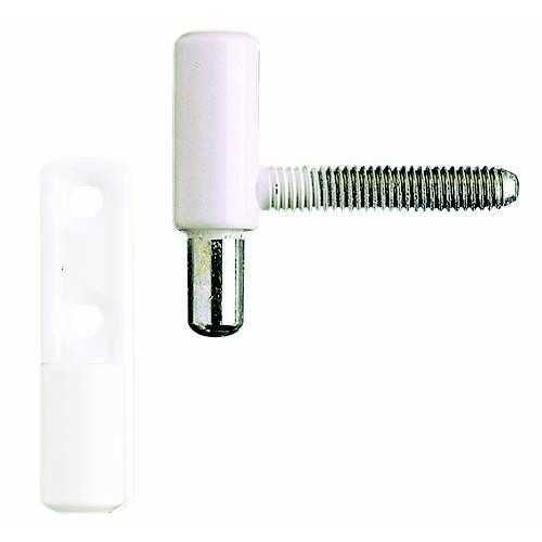 FICHE MÂLE Ø 13 MM BLANC 9016 - FIXATION INVISIBLE