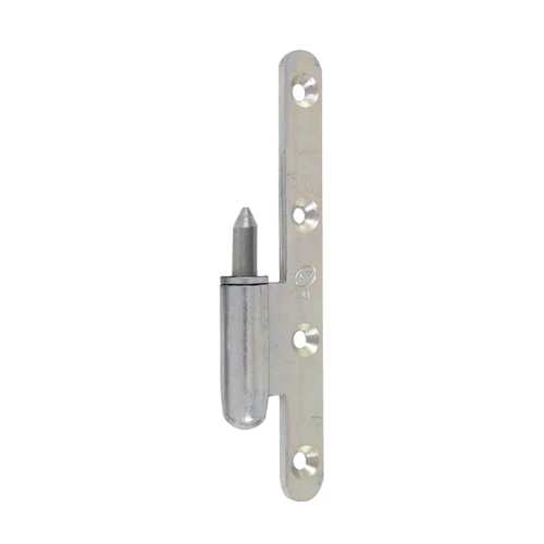 PAUMELLE ACIER ZING. BOUT ROND LAME FEMELLE GAUCHE 140x80