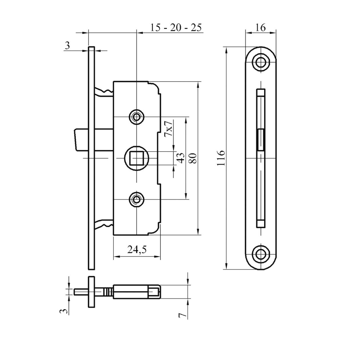 LOQUET-BATTEUSE EXTENSIBLE