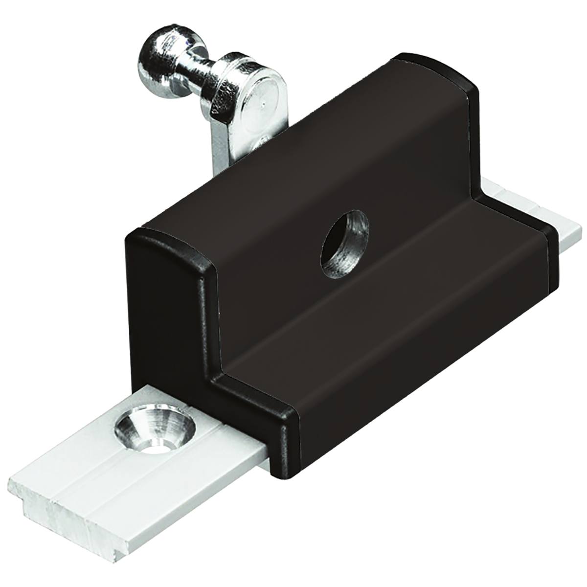 PALIER D'ACCROCHAGE NOIR 9005 POUR CHÂSSIS TRAPÈZE