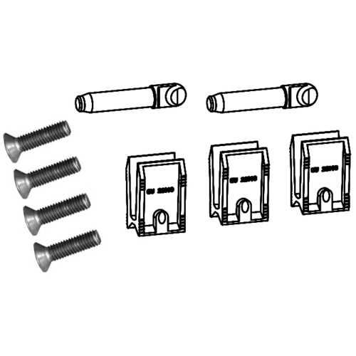 ACCESSOIRES POUR SOULEVANTES-COULISSANTES GU 934