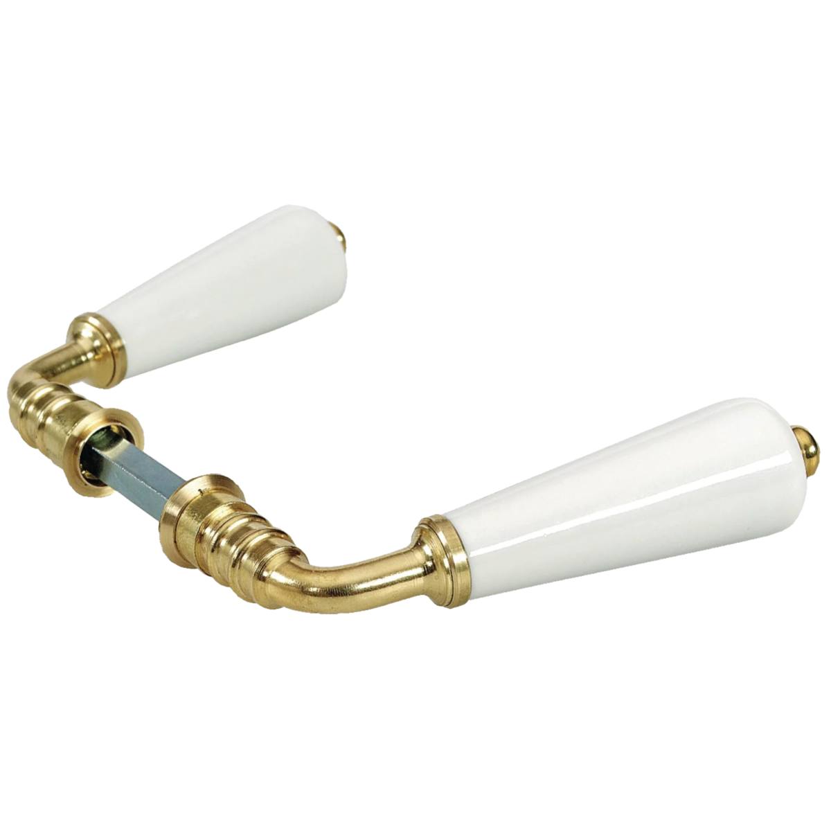 PORCELAINE CANON BEQUILLE DOUBLE SUR ROSACE (SANS ROSACE)