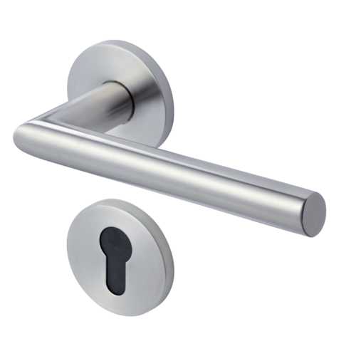 OVALIS L, BEQUILLES SUR ROSACE, CLÉ I, INOX