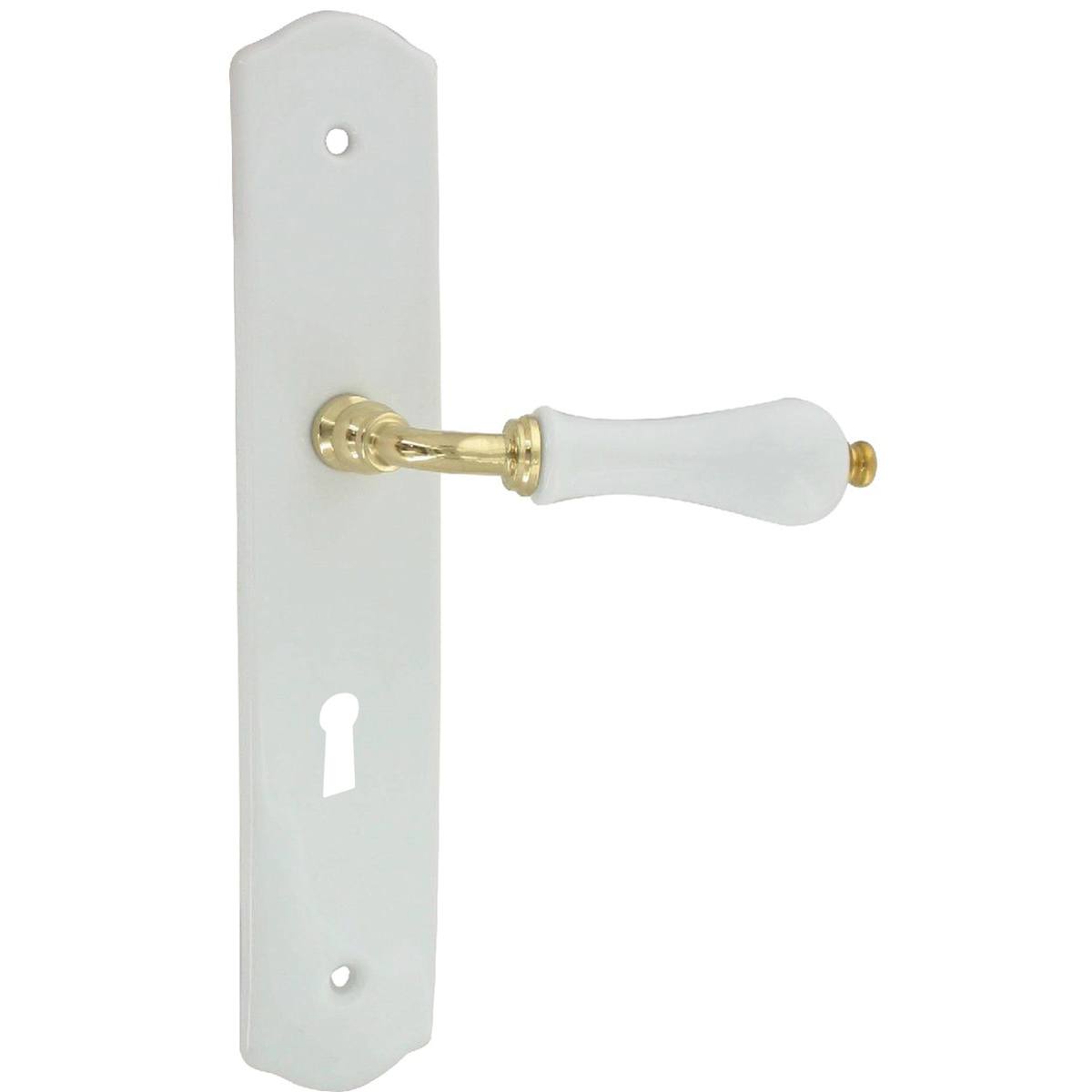 PORCELAINE POIRE SUR PLAQUE CLÉ L