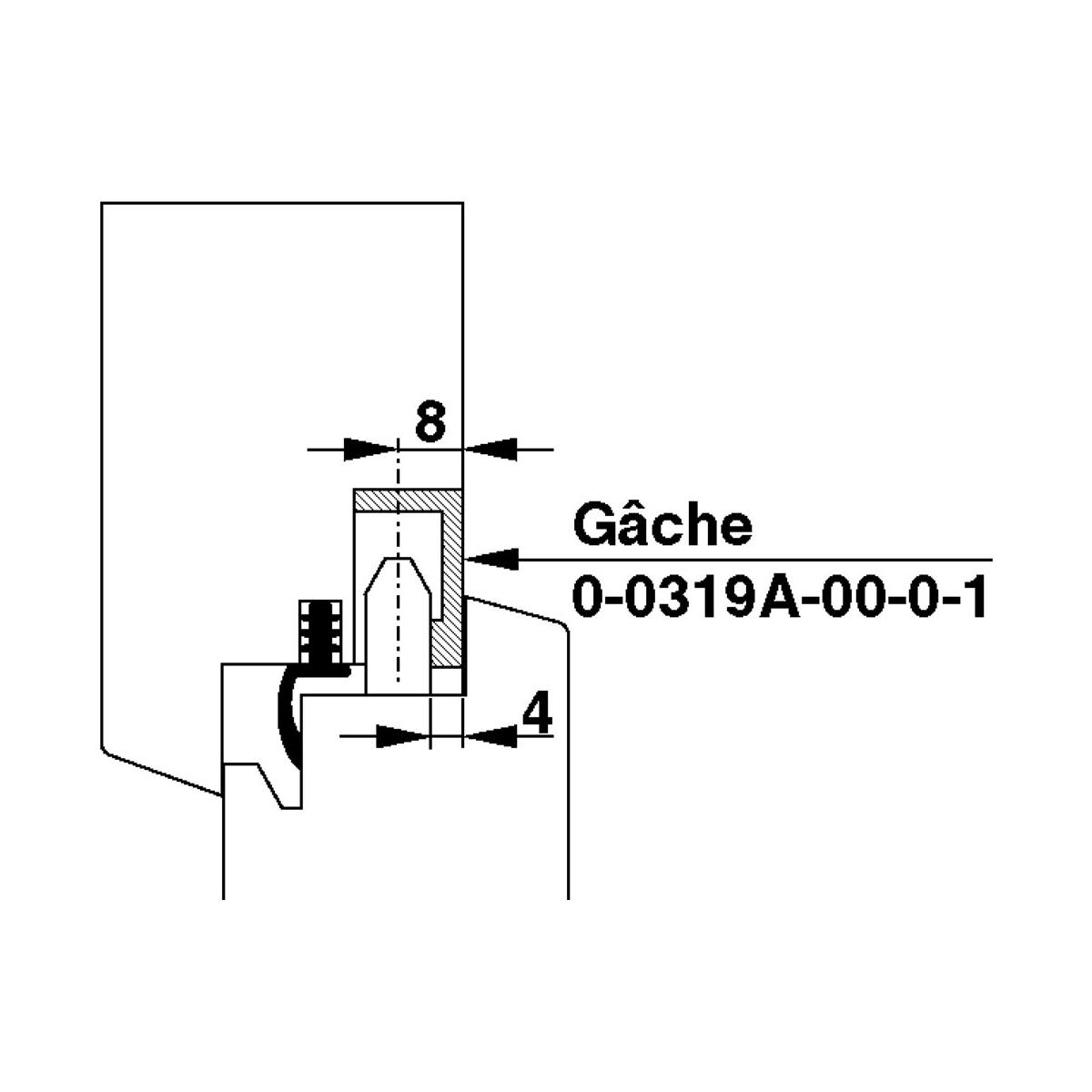 GÂCHE TRINGLE RONDE
