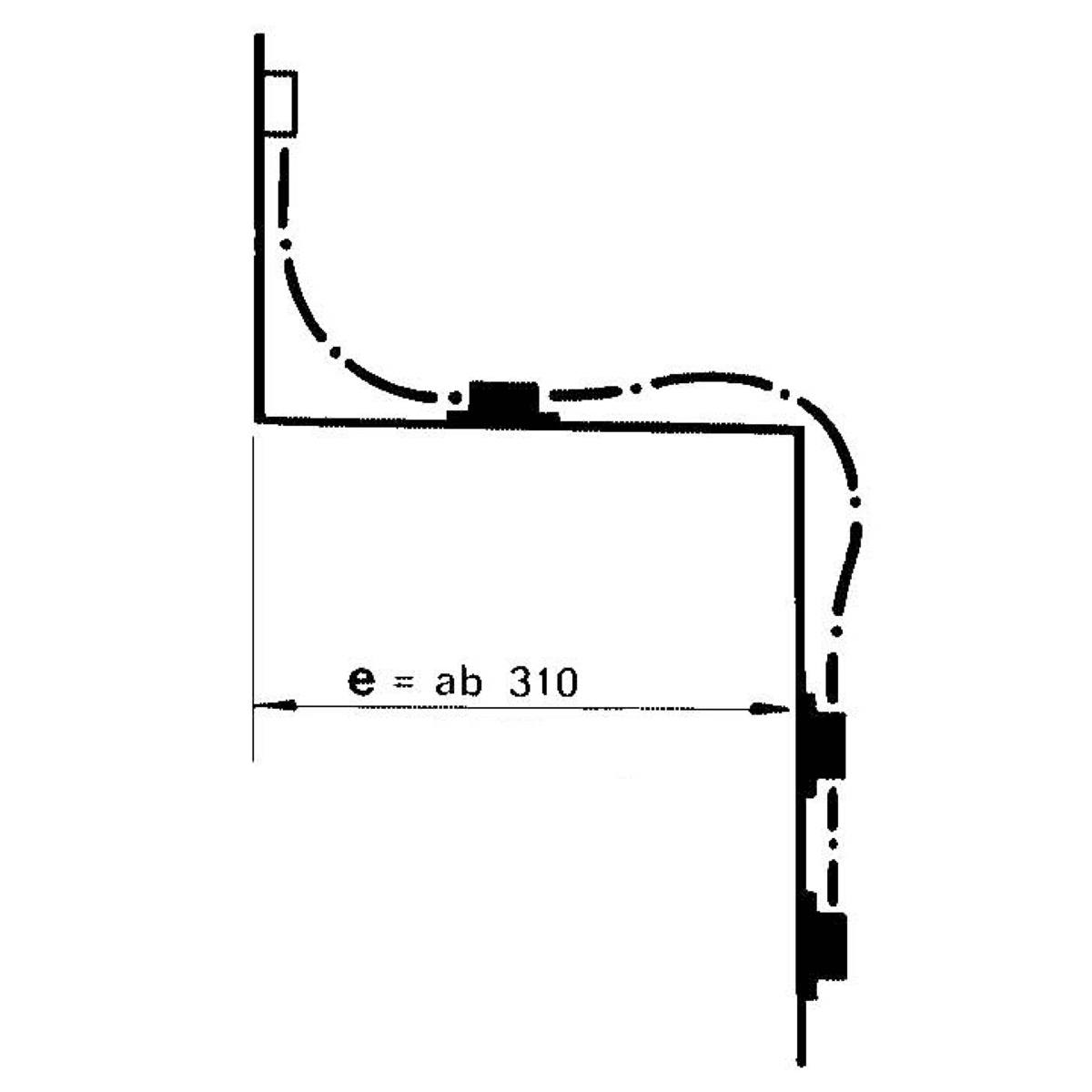 BRAS DE LIAISON OL 90 N MARRON