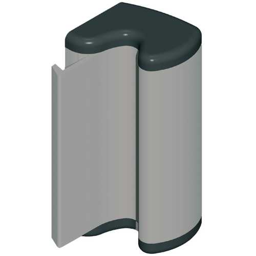 POIGNÉE DE COULISSANT SORGHO GRIS 9006