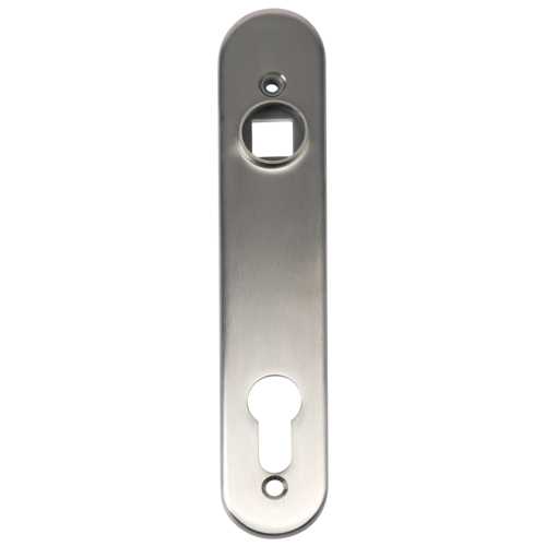 PLAQUE DE SERRURE INOX CLÉ I POUR PORTAIL