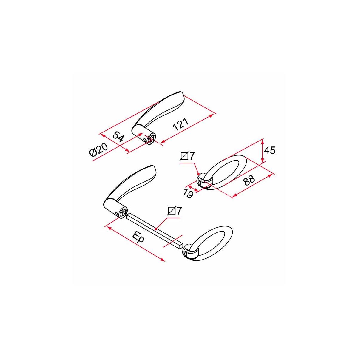 BÉQUILLE + ANNEAU POUR MULTIREVERSO