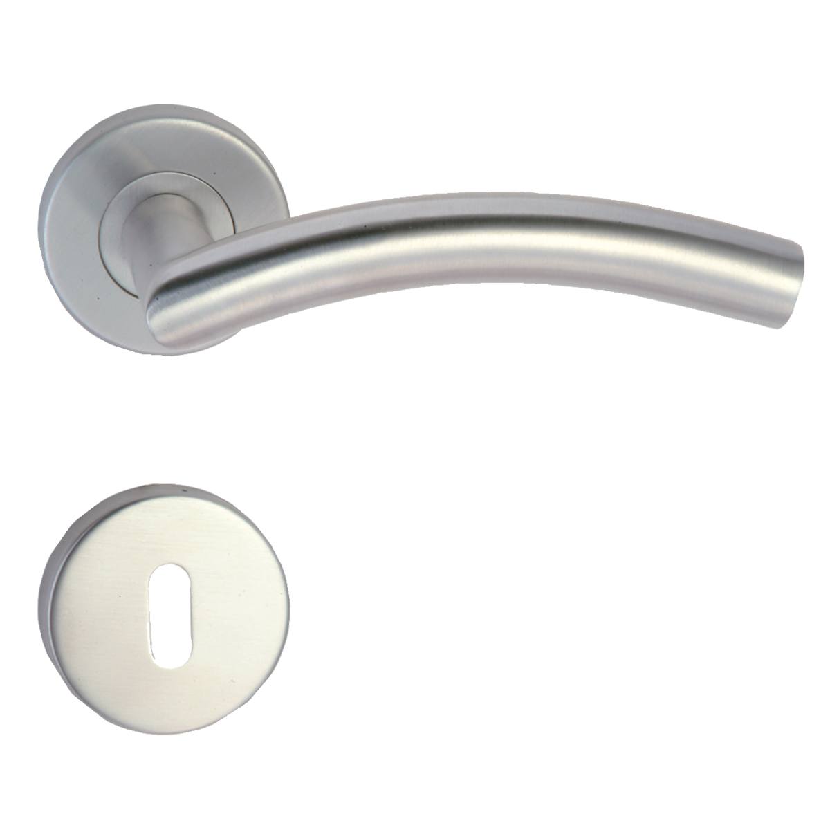 LOIRE, BEQUILLES SUR ROSACE, CLÉ L, INOX