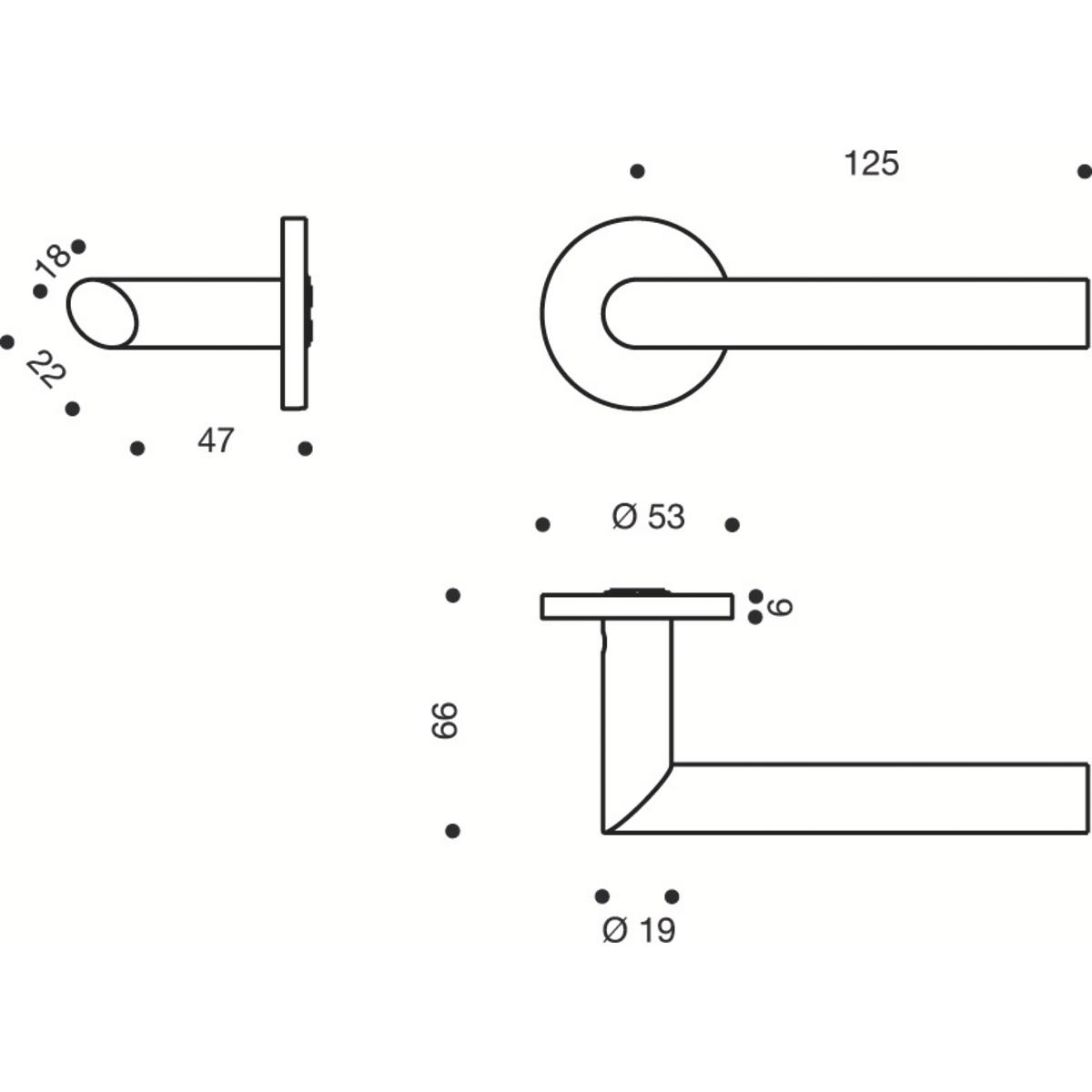 OVALIS L, BEQUILLES SUR ROSACE, CLÉ L, INOX