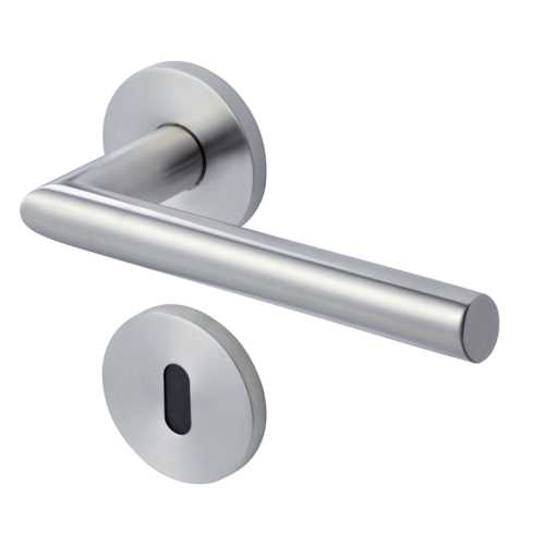 OVALIS L, BEQUILLES SUR ROSACE, CLÉ L, INOX