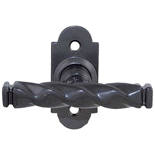 BOUTON DE FENÊTRE TORSADE VIEUX FER