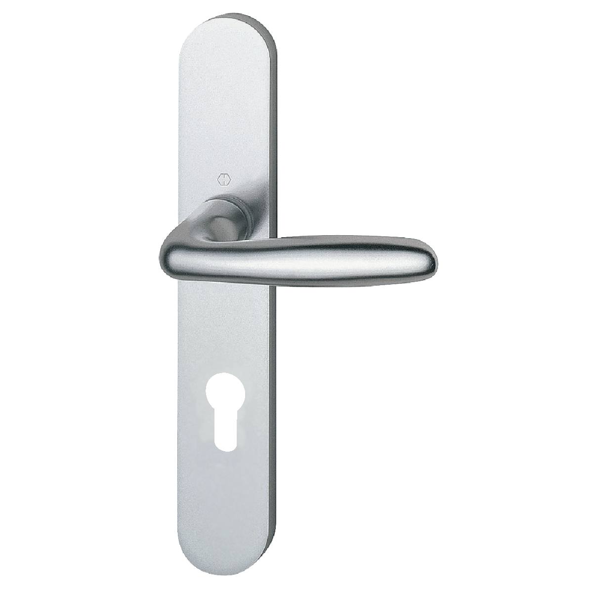 VERONA ARGENT BEC DE CANE SUR PLAQUE 195 MM