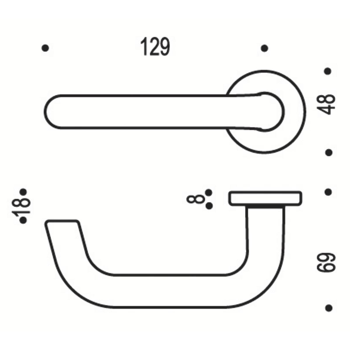 BÉQUILLE DOUBLE BERCY ARGENT