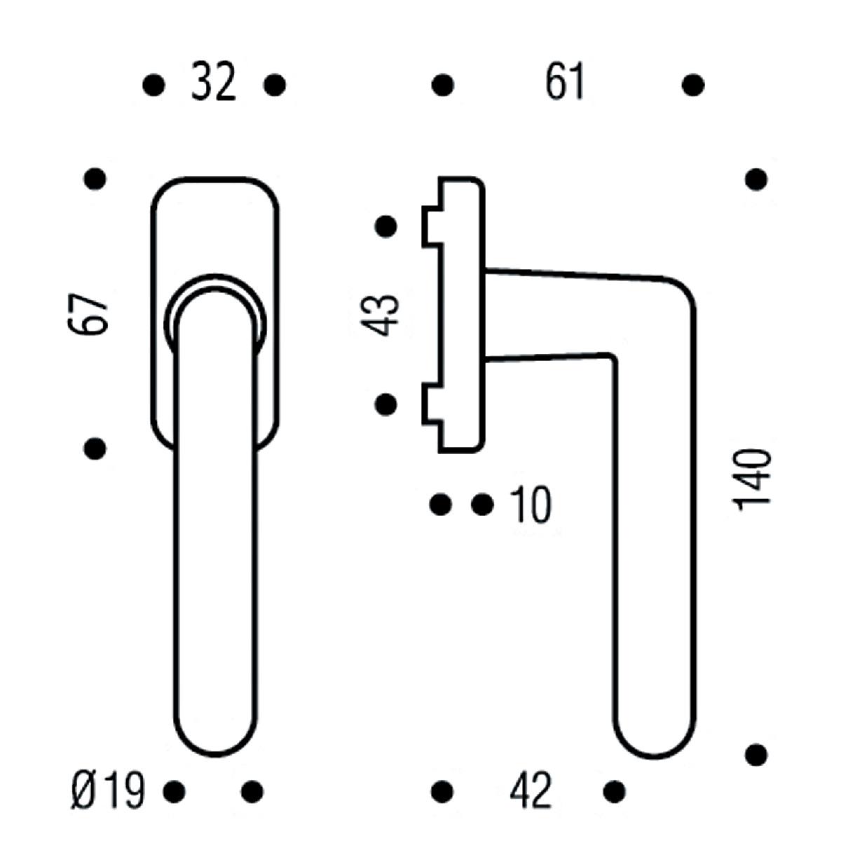 BÉQUILLE DE FENÊTRE ARCOLOR