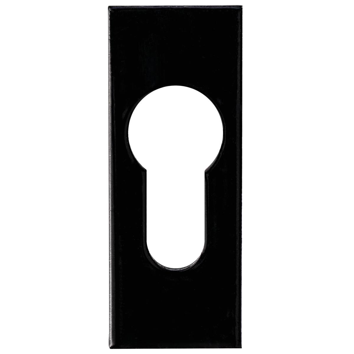 ENTRÉE ADHÉSIVE RECTANGULAIRE - NOIR