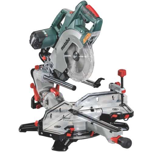 SCIE À COUPE D'ONGLETS RADIALE SYMÉTRIQUE METABO Ø 216 MM - 1800 W