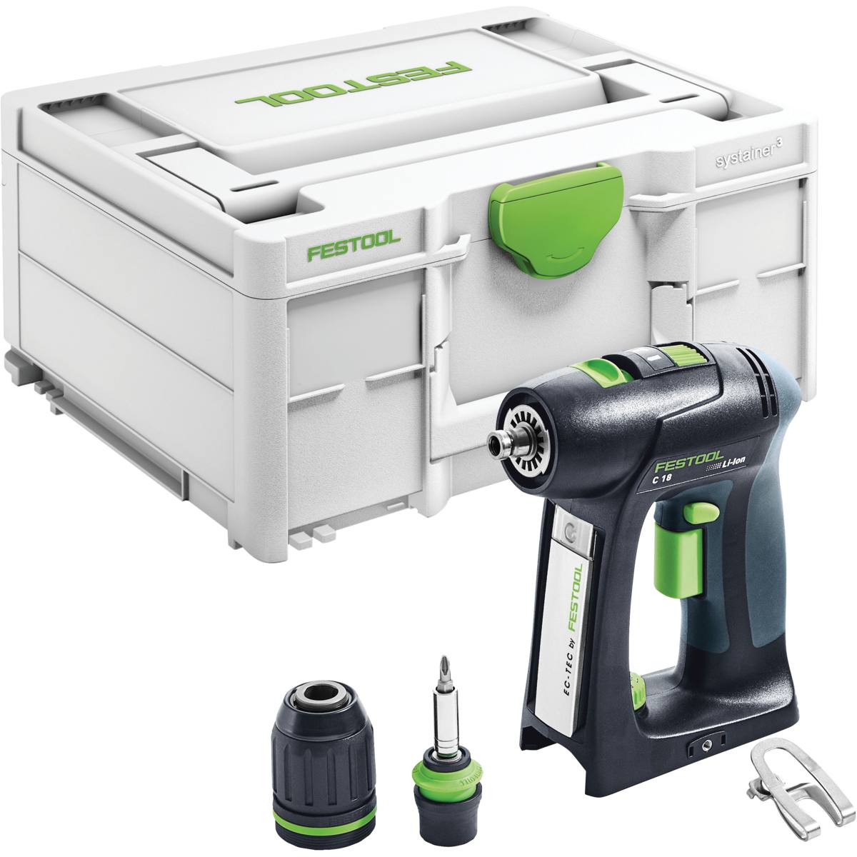 PERCEUSE-VISSEUSE FESTOOL  18 V  45 Nm C18-BASIC