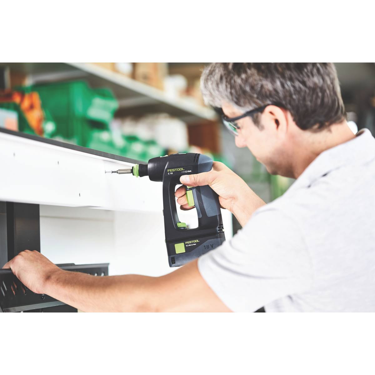 PERCEUSE-VISSEUSE FESTOOL  18 V  45 Nm C18-BASIC