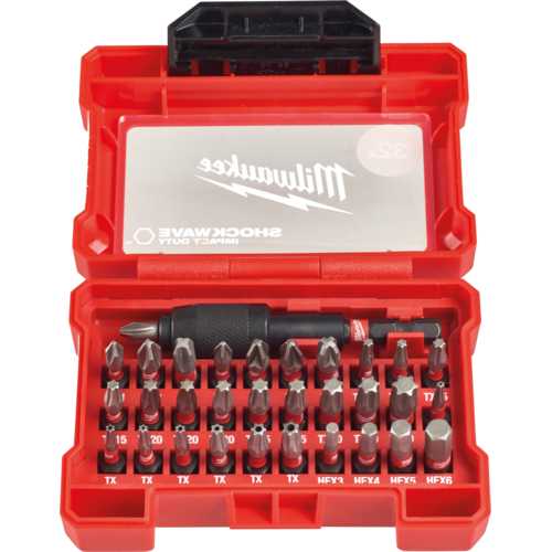COFFRET D'EMBOUT IMPACT 32 PIÈCES