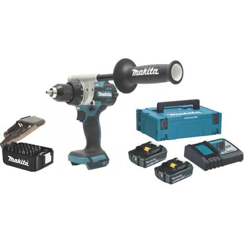 PERCEUSE VISSEUSE 18V + PACK BATTERIES + COFFRET 30 EMBOUTS