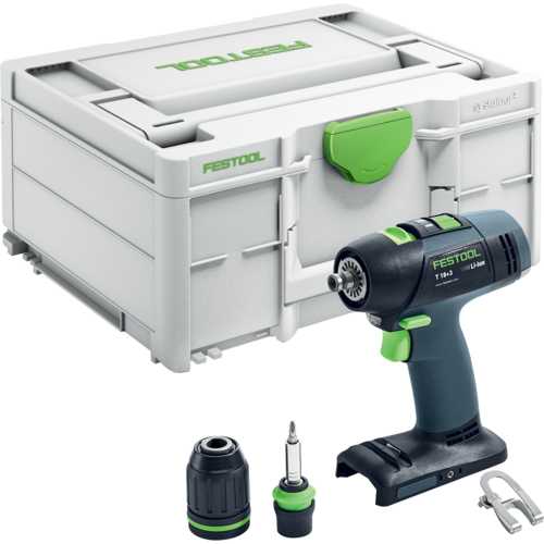 PERCEUSE-VISSEUSE FESTOOL  18 V  50 Nm T18+3 BASIC