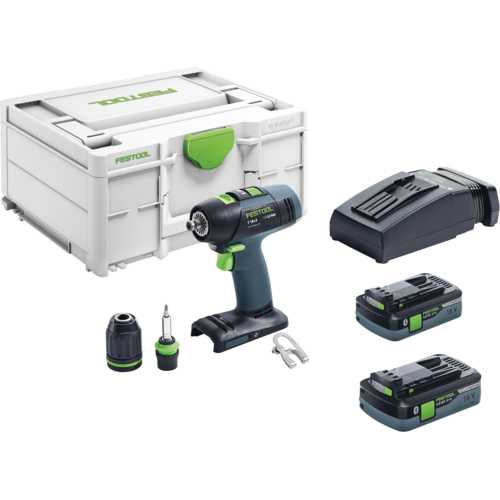 PERCEUSE-VISSEUSE FESTOOL  18 V  50 Nm T18+3 HPC